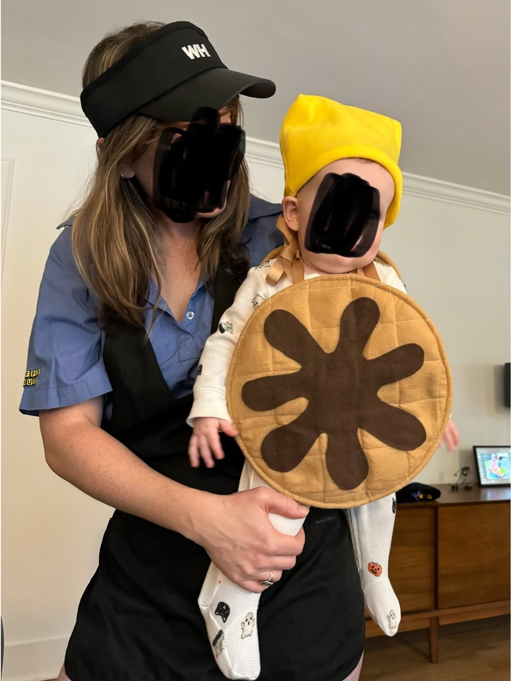 Waffle House and Waffle Costume